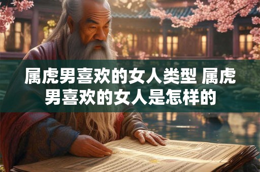 属虎男喜欢的女人类型 属虎男喜欢的女人是怎样的
