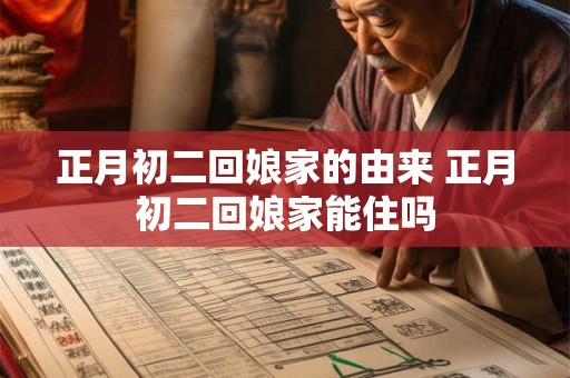 正月初二回娘家的由来 正月初二回娘家能住吗