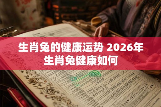 生肖兔的健康运势 2026年生肖兔健康如何