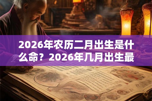 2026年农历二月出生是什么命?2026年几月出生最好命? 2026年农历二月出生是什么命?2026年几月出生最好命?