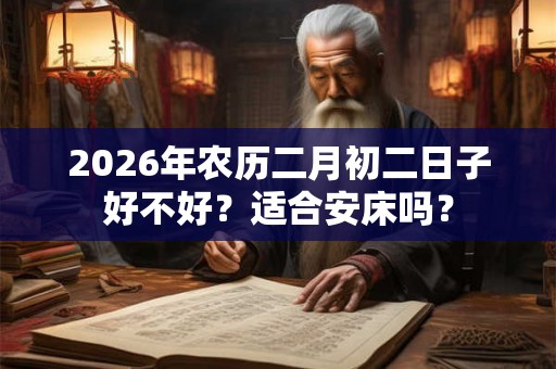 2026年农历二月初二日子好不好？适合安床吗？