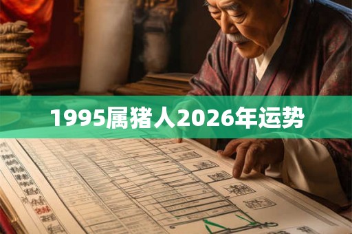 1995属猪人2026年运势