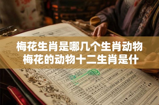 梅花生肖是哪几个生肖动物 梅花的动物十二生肖是什么动物