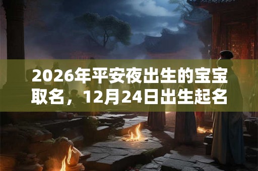 2026年平安夜出生的宝宝取名，12月24日出生起名大全