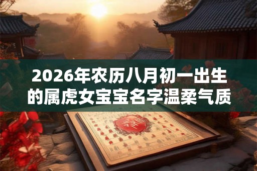 2026年农历八月初一出生的属虎女宝宝名字温柔气质
