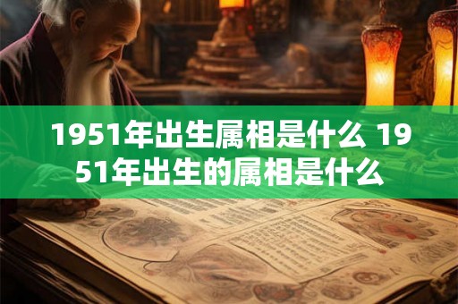 1951年出生属相是什么 1951年出生的属相是什么