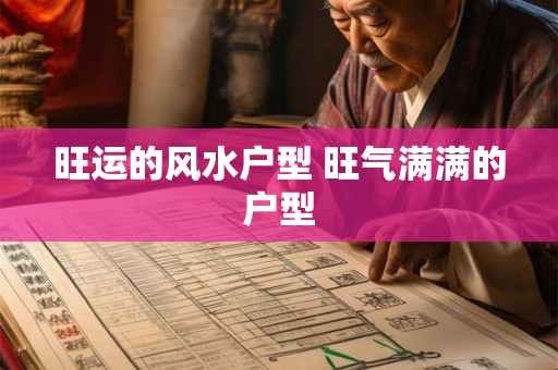 旺运的风水户型 旺气满满的户型