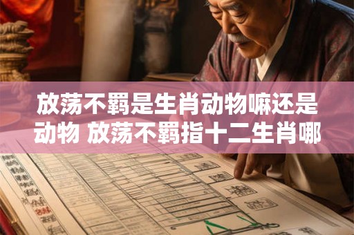 放荡不羁是生肖动物嘛还是动物 放荡不羁指十二生肖哪个动物