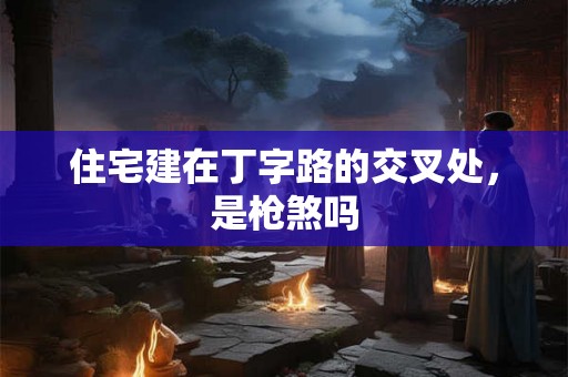 住宅建在丁字路的交叉处，是枪煞吗