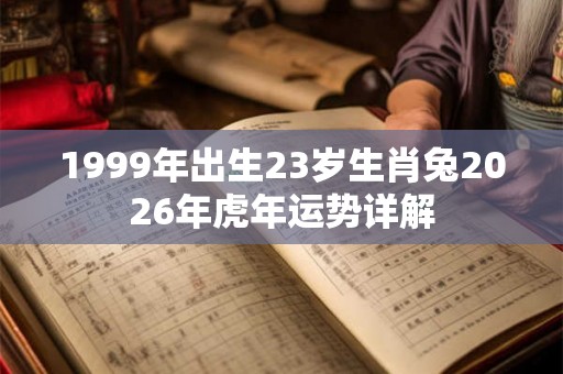 1999年出生23岁生肖兔2026年虎年运势详解