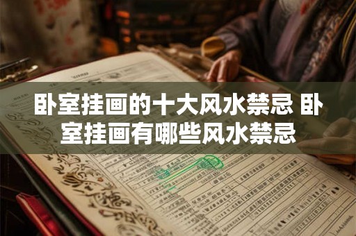 卧室挂画的十大风水禁忌 卧室挂画有哪些风水禁忌