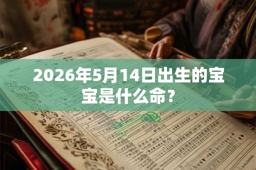 2026年5月14日出生的宝宝是什么命？