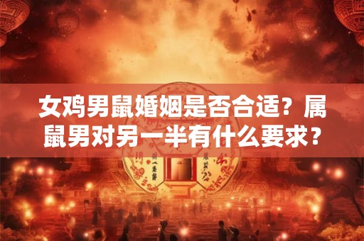 女鸡男鼠婚姻是否合适？属鼠男对另一半有什么要求？
