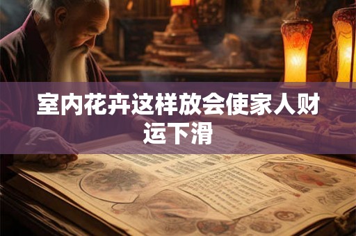 室内花卉这样放会使家人财运下滑