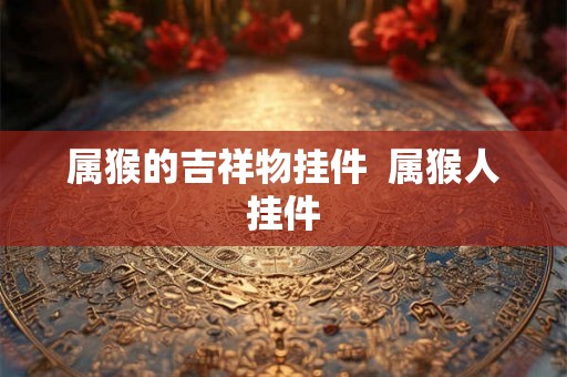 属猴的吉祥物挂件  属猴人挂件