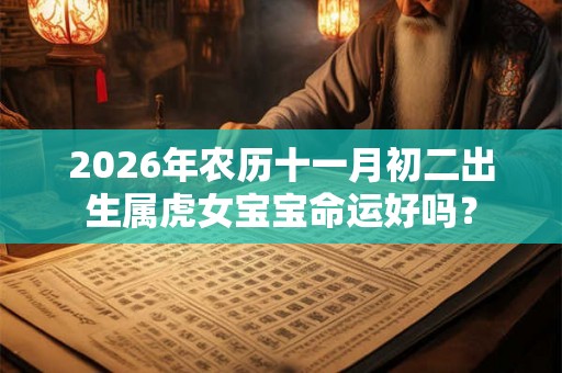 2026年农历十一月初二出生属虎女宝宝命运好吗？