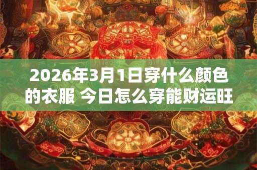 2026年3月1日穿什么颜色的衣服 今日怎么穿能财运旺