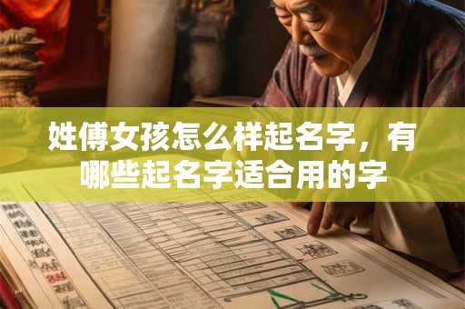 姓傅女孩怎么样起名字，有哪些起名字适合用的字