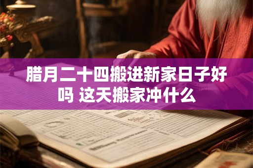 腊月二十四搬进新家日子好吗 这天搬家冲什么