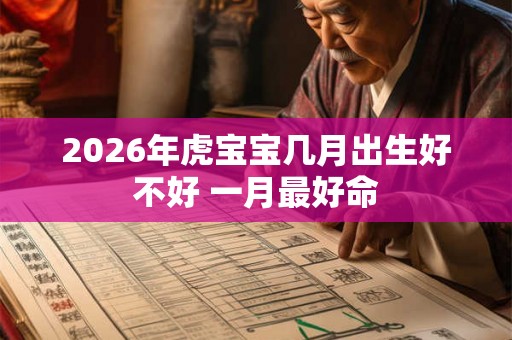 2026年虎宝宝几月出生好不好 一月最好命