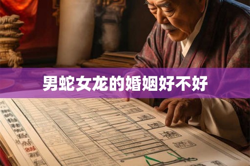 男蛇女龙的婚姻好不好