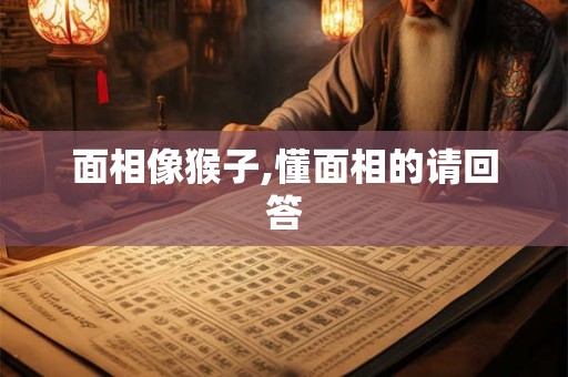 面相像猴子,懂面相的请回答