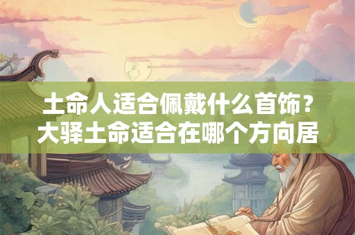 土命人适合佩戴什么首饰？大驿土命适合在哪个方向居住？