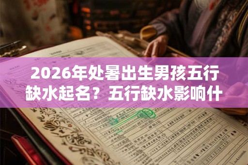 2026年处暑出生男孩五行缺水起名？五行缺水影响什么？