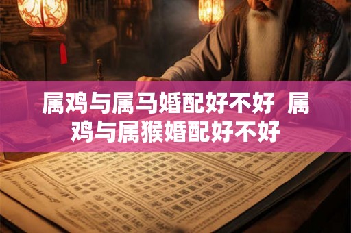 属鸡与属马婚配好不好  属鸡与属猴婚配好不好