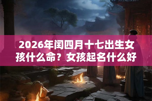 2026年闰四月十七出生女孩什么命？女孩起名什么好听？