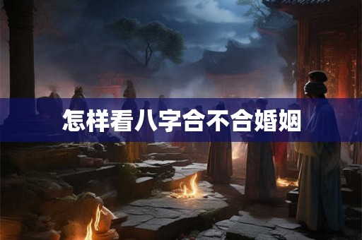 怎样看八字合不合婚姻