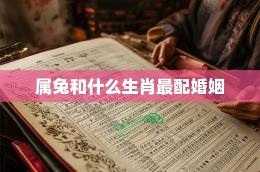 属兔和什么生肖最配婚姻