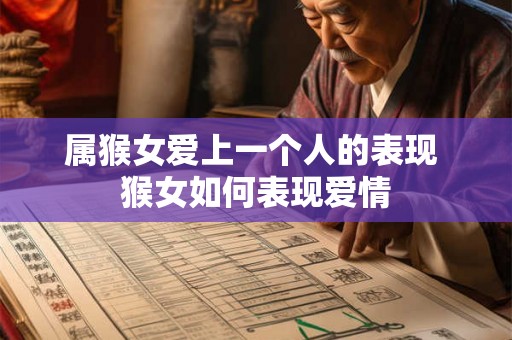 属猴女爱上一个人的表现 猴女如何表现爱情