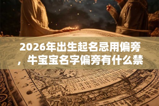 2026年出生起名忌用偏旁,牛宝宝名字偏旁有什么禁忌? 2026年出生起名忌用偏旁,牛宝宝名字偏旁有什么禁忌?