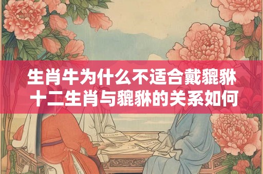 生肖牛为什么不适合戴貔貅 十二生肖与貔貅的关系如何
