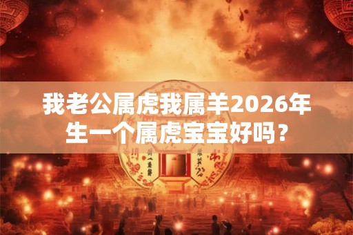 我老公属虎我属羊2026年生一个属虎宝宝好吗？