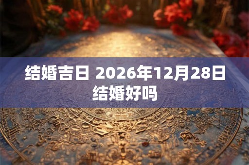结婚吉日 2026年12月28日结婚好吗 结婚吉日 2026年12月28日结婚好吗
