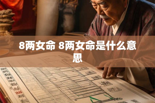 8两女命 8两女命是什么意思 8两女命 8两女命是什么意思
