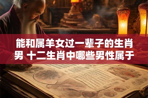 能和属羊女过一辈子的生肖男 十二生肖中哪些男性属于能和属羊女过一辈子的范畴