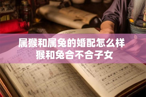 属猴和属兔的婚配怎么样  猴和兔合不合子女