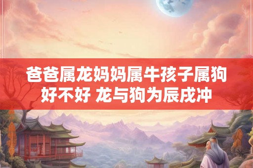 爸爸属龙妈妈属牛孩子属狗好不好 龙与狗为辰戌冲