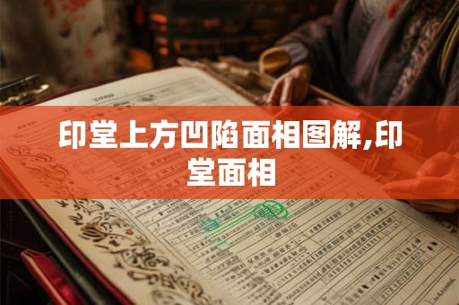 印堂上方凹陷面相图解,印堂面相