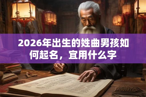 2026年出生的姓曲男孩如何起名，宜用什么字