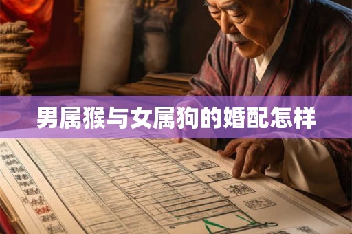 男属猴与女属狗的婚配怎样 男属猴与女属狗的婚配怎样