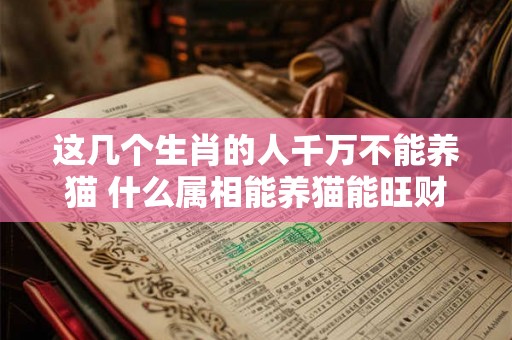 这几个生肖的人千万不能养猫 什么属相能养猫能旺财