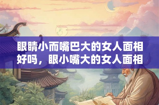 眼睛小而嘴巴大的女人面相好吗,眼小嘴大的女人面相解析 眼睛小而嘴巴大的女人面相好吗,眼小嘴大的女人面相解析