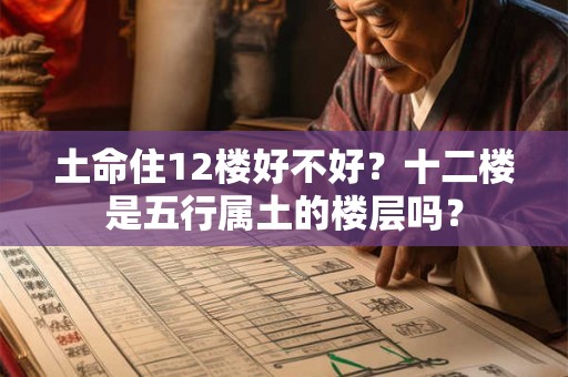 土命住12楼好不好?十二楼是五行属土的楼层吗? 土命住12楼好不好?十二楼是五行属土的楼层吗?