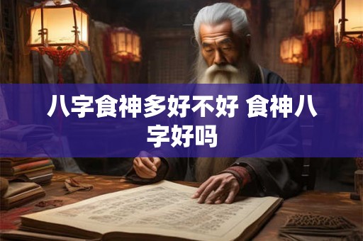 八字食神多好不好 食神八字好吗