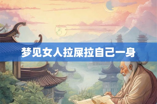 梦见女人拉屎拉自己一身