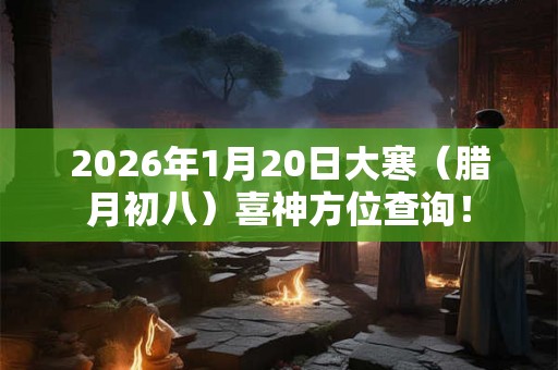 2026年1月20日大寒（腊月初八）喜神方位查询！